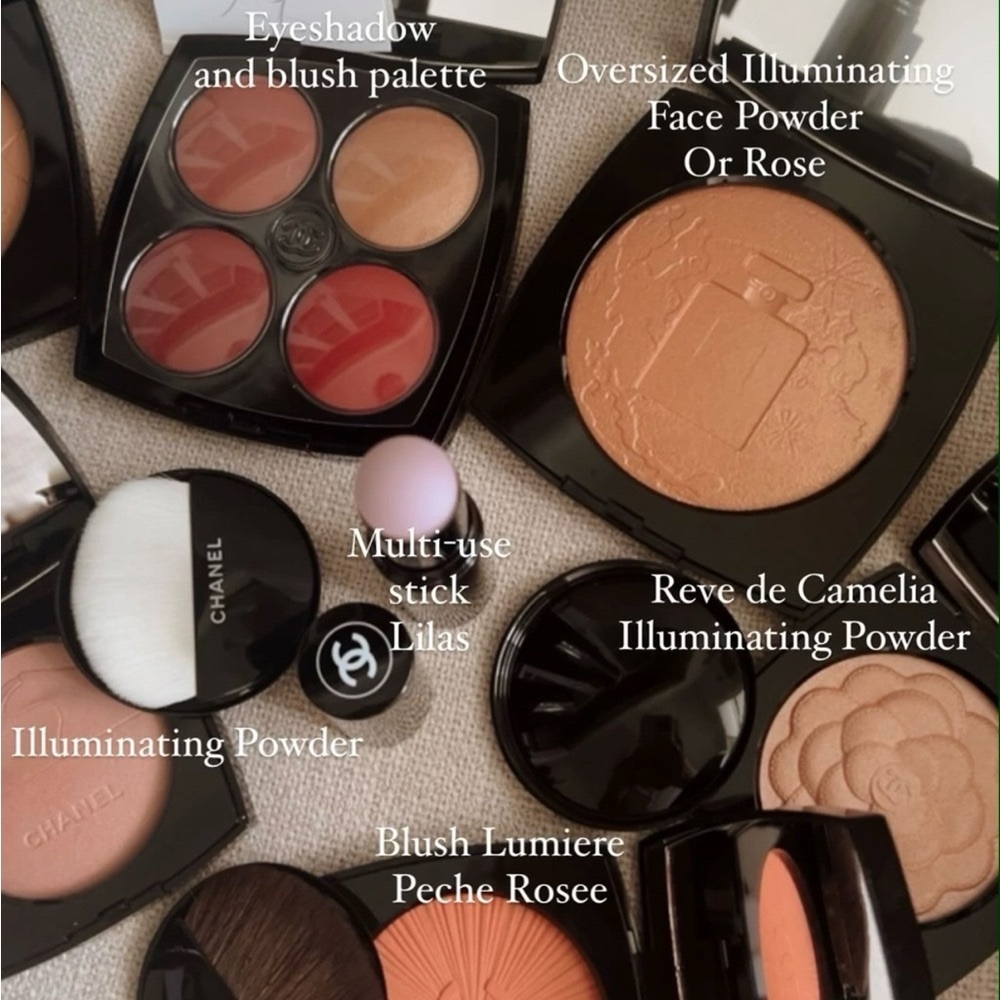 Bundle of 7 Chanel Makeup products